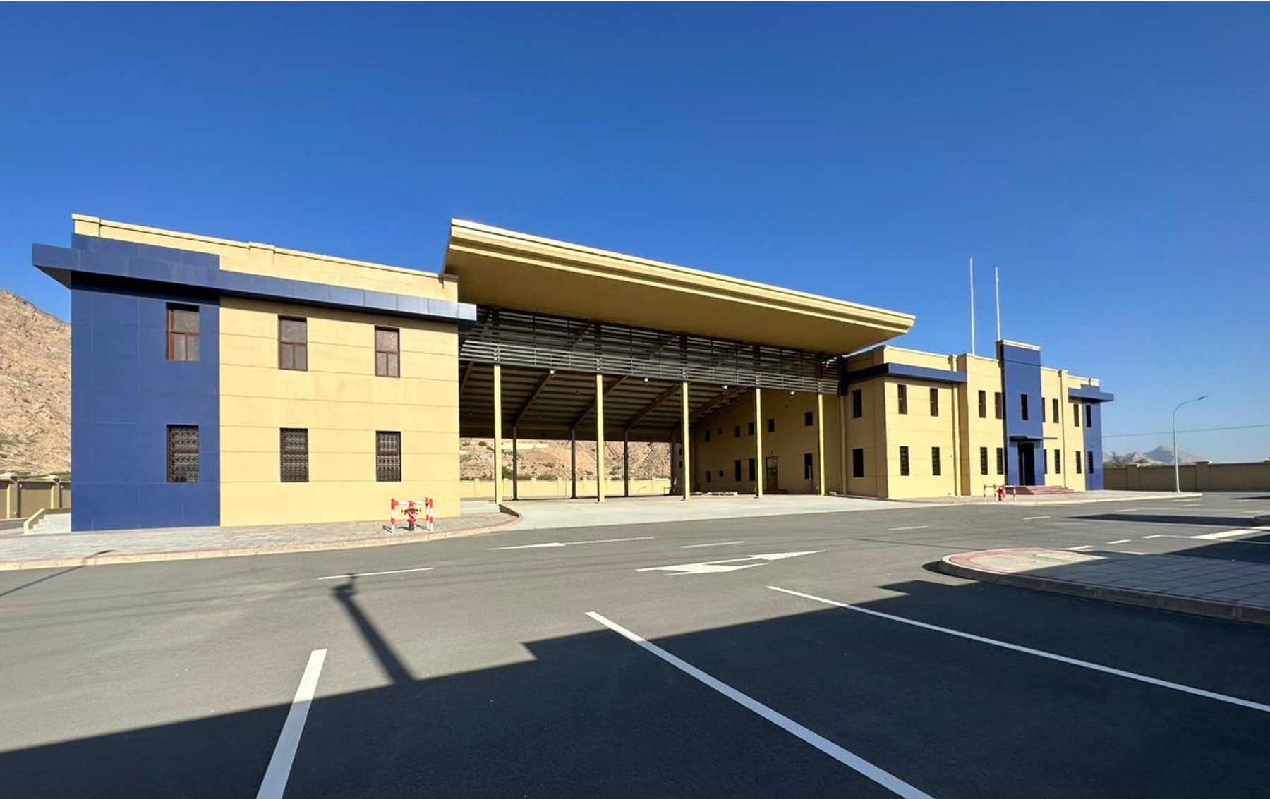 Police Station & Vehicle Inspection at Mirbat